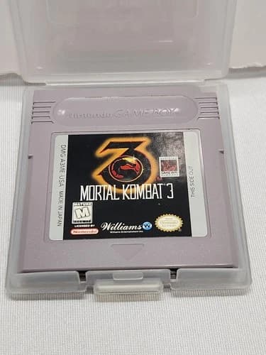 Mortal Kombat 3 Nintendo Game Boy Authentic Works