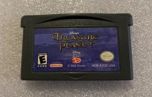Disney Treasure Planet GBA Gameboy Advance VIDEO GAME CARTRIDGE TESTED AUTHENTIC