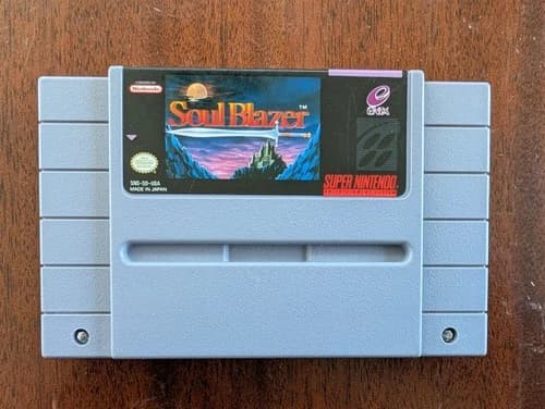 Soul Blazer *Authentic* SNES Super Nintendo Cart Only