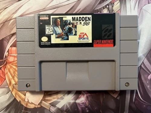 Madden NFL 96 (Super Nintendo Entertainment System, 1995) Cart Only