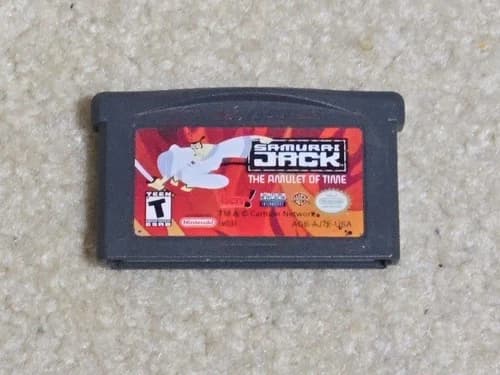 Samurai Jack: The Amulet of Time (Nintendo Game Boy Advance, 2003) CART ONLY