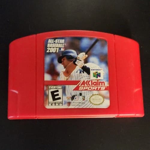 Acclaim Sports All-Star Baseball 2001 (Nintendo 64/N64, 2001) E, NTSC-U/C