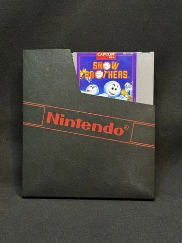 Authentic/Original Snow Brothers for Nintendo NES - Tested Working