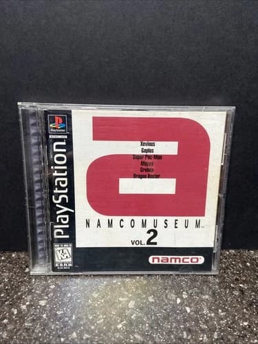 Namco Museum Vol. 2 (Sony PlayStation 1, 1996) *TESTED* *READ*