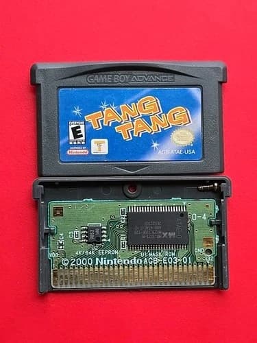 Tang Tang Game Boy Advance Nintendo GBA Puzzle Authentic Saves Cleaned Tested