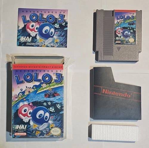 Adventures Of Lolo 3 (CIB) NES