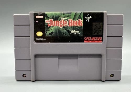 Super Nintendo SNES Game Only Disneys The Jungle Book