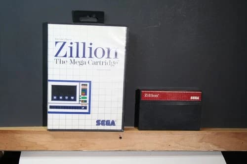 Sega master system game Zillion 1987 Original, Game Tested