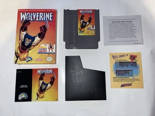 Wolverine Nintendo 1991 Complete NES CIB