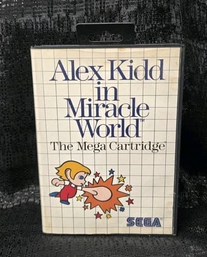 Sega Master System Alex Kidd In Miracle World Complete