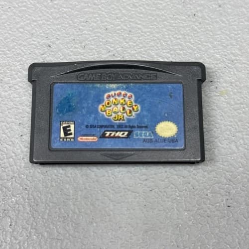 Super Monkey Ball Jr. Nintendo Game Boy Advance GBA Cleaned & Tested Authentic