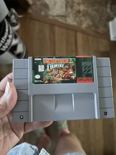 Donkey Kong Country Nintendo SNES Authentic