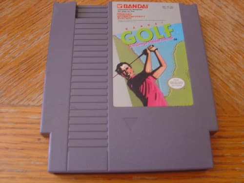 Bandai Golf: Challenge Pebble Beach (Nintendo Nes, 1989) Tested Authentic Works
