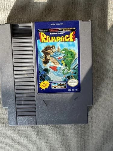 Nintendo Rampage Nintendo Entertainment System, 1988 not tested