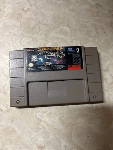 SNES Star Trek Deep Space Nine Super Nintendo Video Game Cart Only- Tested