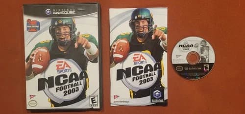 NCAA Football 2003 Nintendo GameCube, Complete in Box
