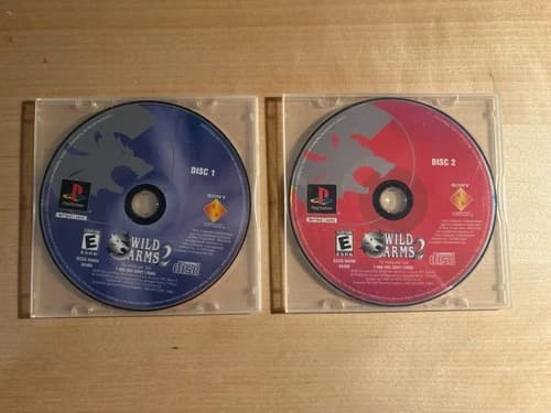 Wild Arms 2: Second Ignition Sony PlayStation PS1 Game LOOSE - CLEAN, TESTED