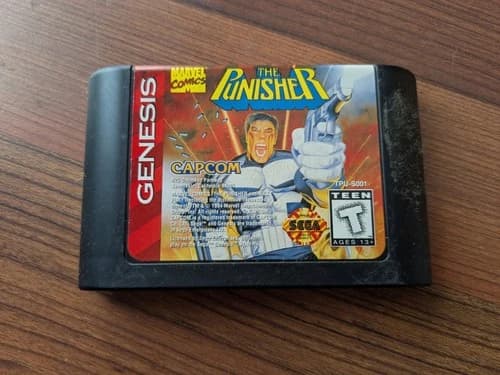 The Punisher Capcom Sega Genesis Marvel Comics