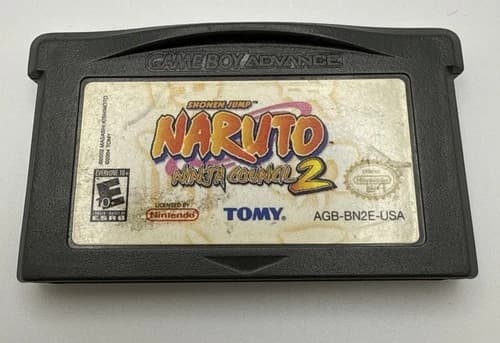 Nintendo Game Boy Advance Naruto Ninja Council 2 Authentic Tested & Working Tomy