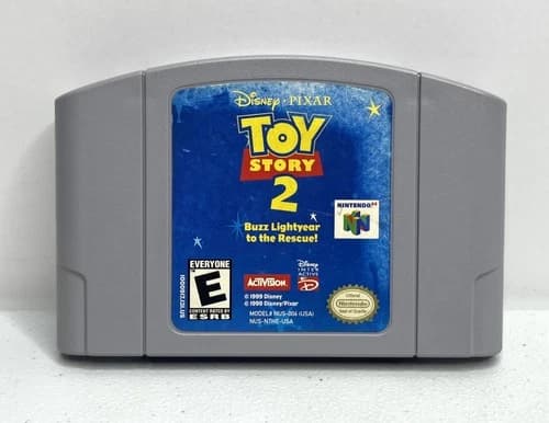 Nintendo 64 N64 Toy Story 2 Video Game Cartridge *Authentic/Cleaned/Tested*