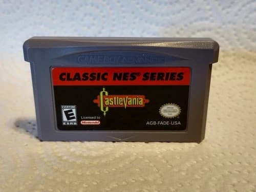 Castlevania Classic NES Series Nintendo Game Boy Advance GBA - Works