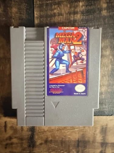 Mega Man 2 (Nintendo NES, 1989) Authentic