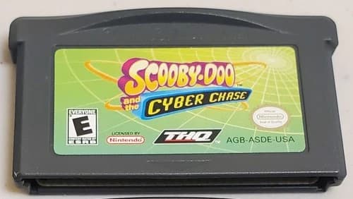 Scooby-Doo and the Cyber Chase Game Boy Advance Nintendo GBA Authentic Tested
