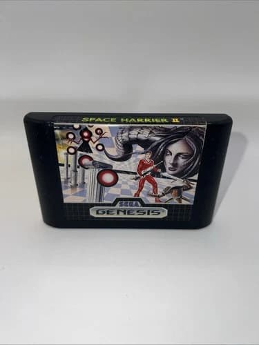 Space Harrier II 2 (Sega Genesis, 1988) game cartridge only tested authentic