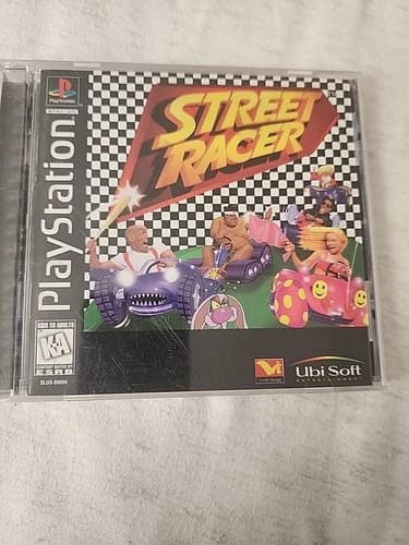 Street Racer - Sony PlayStation 1, 1996 PS1
