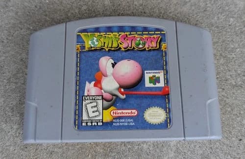Yoshi’s Story N64 (Nintendo 64, 1998) Tested Working Authentic