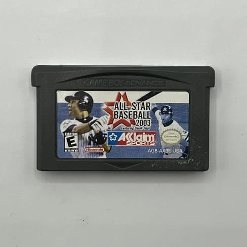 Nintendo Game Boy Advance All-Star Baseball 2003 Authentic Tested & Working GBA