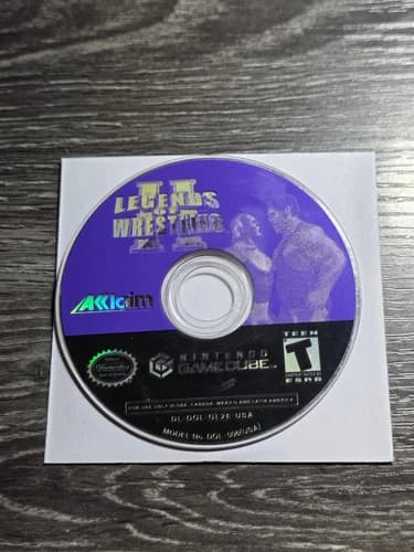 Legends of Wrestling II (Nintendo GameCube, 2002) Disc Only TESTED