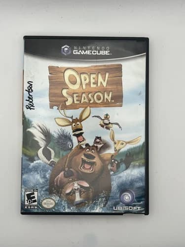Open Season Nintendo GameCube, CIB With Manual, Black Label. Tested and Working