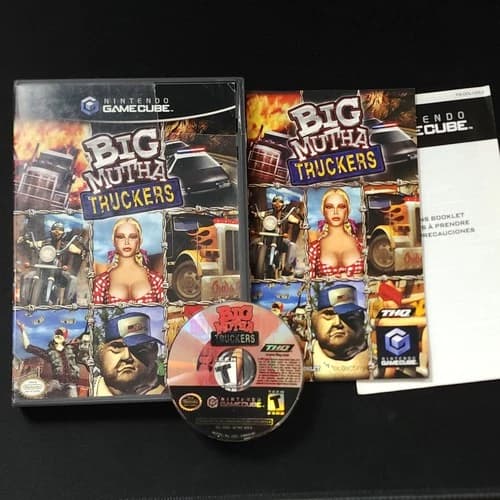 Big Mutha Truckers (Nintendo GameCube, 2003) **TESTED** Complete CIB