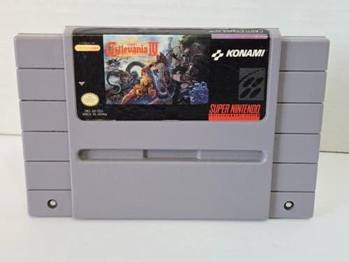 Super Nintendo Castlevania IV SNES Authentic Tested