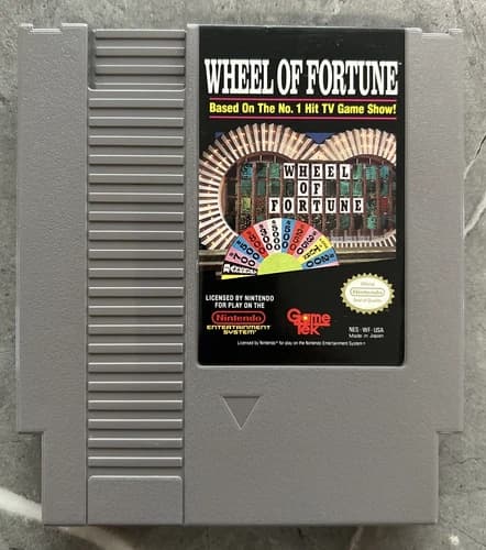 Wheel of Fortune | NES | Fast Shipping!