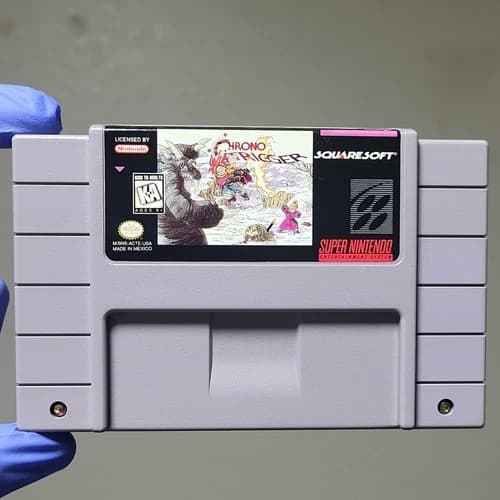 MINT Tested SquareSoft Chrono Trigger - Nintendo SNES Cartridge NTSC-U/C
