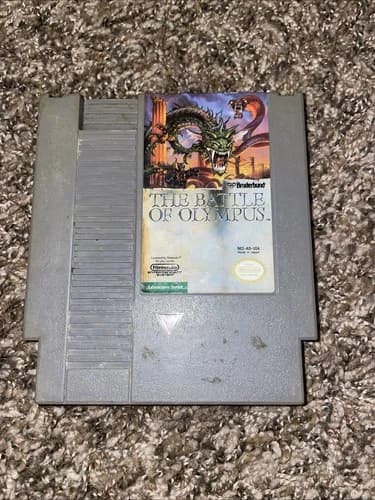 Battle of Olympus (Nintendo Entertainment System, 1989) - Tested - Free Shipping