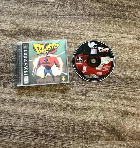 Blasto PlayStation 1 – Complete (CIB) – Tested & Working