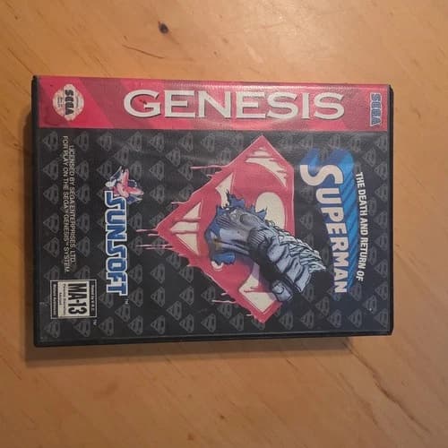 The Death And Return Of Superman Sega Genesis