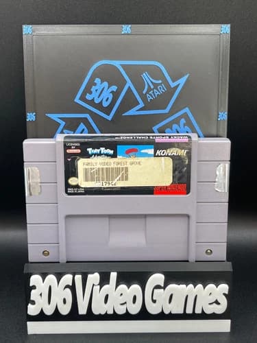 Tiny Toon Adventures Wacky Sports Challenge Super Nintendo SNES Tested