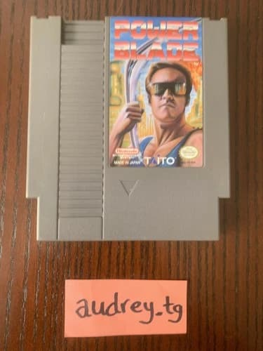 Power Blade - Nintendo NES authentic cartridge - TESTED AND WORKING