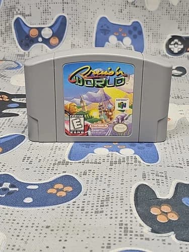 Cruis'n Crusin World (Nintendo 64, N64) Authentic CLEANED & TESTED VG