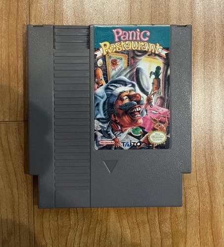 Panic Restaurant - Authentic & Tested - Nintendo NES