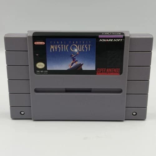 Final Fantasy: Mystic Quest (Super Nintendo SNES, 1992) Game Only - Tested