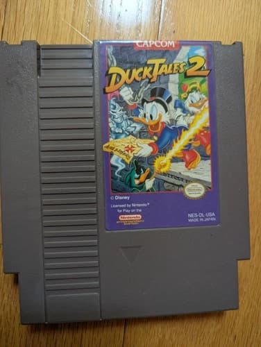 Duck Tales 2 NES Cartridge, Tested and Working