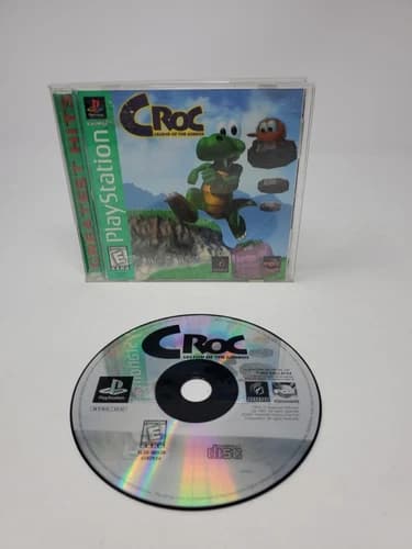 Croc The Legend Of The Gobbos Playstation 1 PS1 Complete CIB Greatest Hits