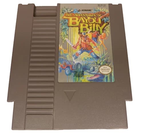 NES The Adventures of Bayou Billy (Nintendo 1989 Konami) Tested Cartridge Only