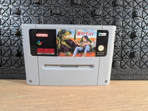 DinoCity (Super Nintendo SNES) Authentic - Excellent Condition
