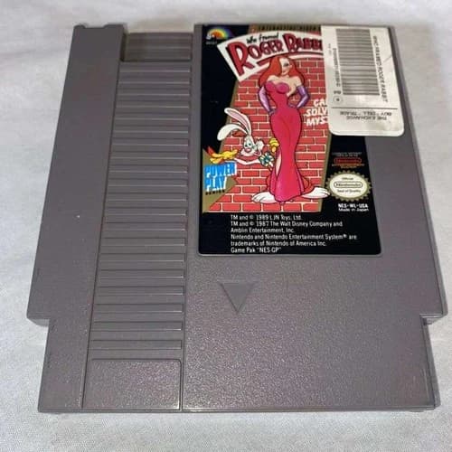 Who Framed Roger Rabbit NES Nintendo Entertainment System Video Game